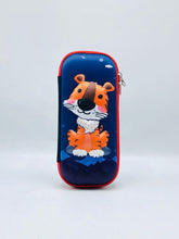 Tiger-Themed Hard Shell Pencil Case – Fun EVA Pouch for Kids